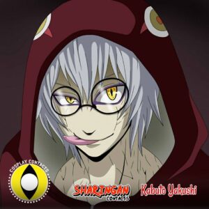 Kabuto Yakushi Cosplay Kontaktlinsen - Gelbes Katzenauge