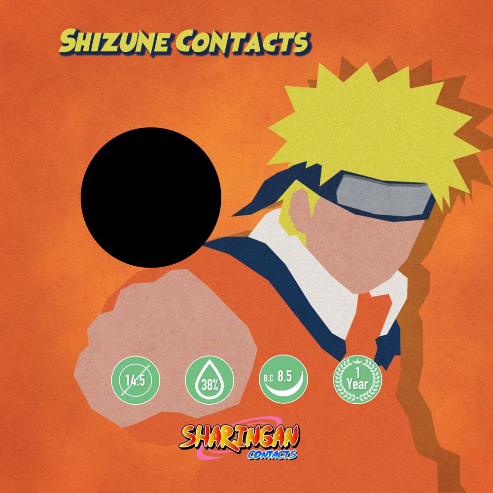 Funny bunker wire Lentes De Contacto Naruto Shizune - Sharingan Contacts - Order Best Naruto  Sharingan Eye Contacts