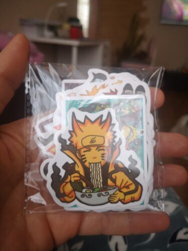 100 Pcs Not Repeating Naruto Stickers photo review