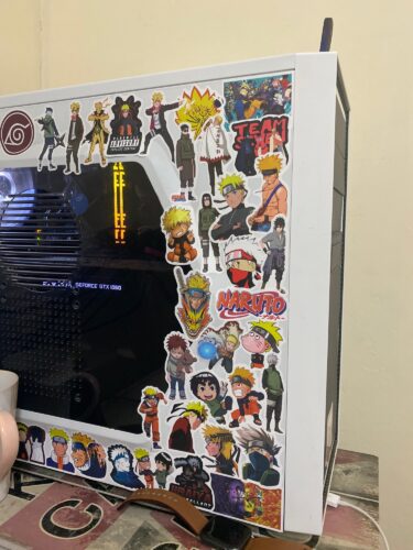 100 Pcs Not Repeating Naruto Stickers photo review