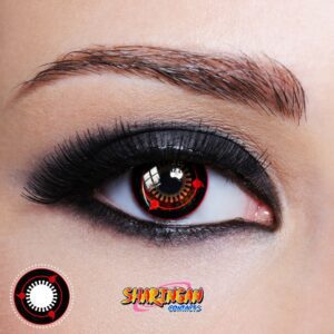 Three Tomoe Sharingan Contacts NEW